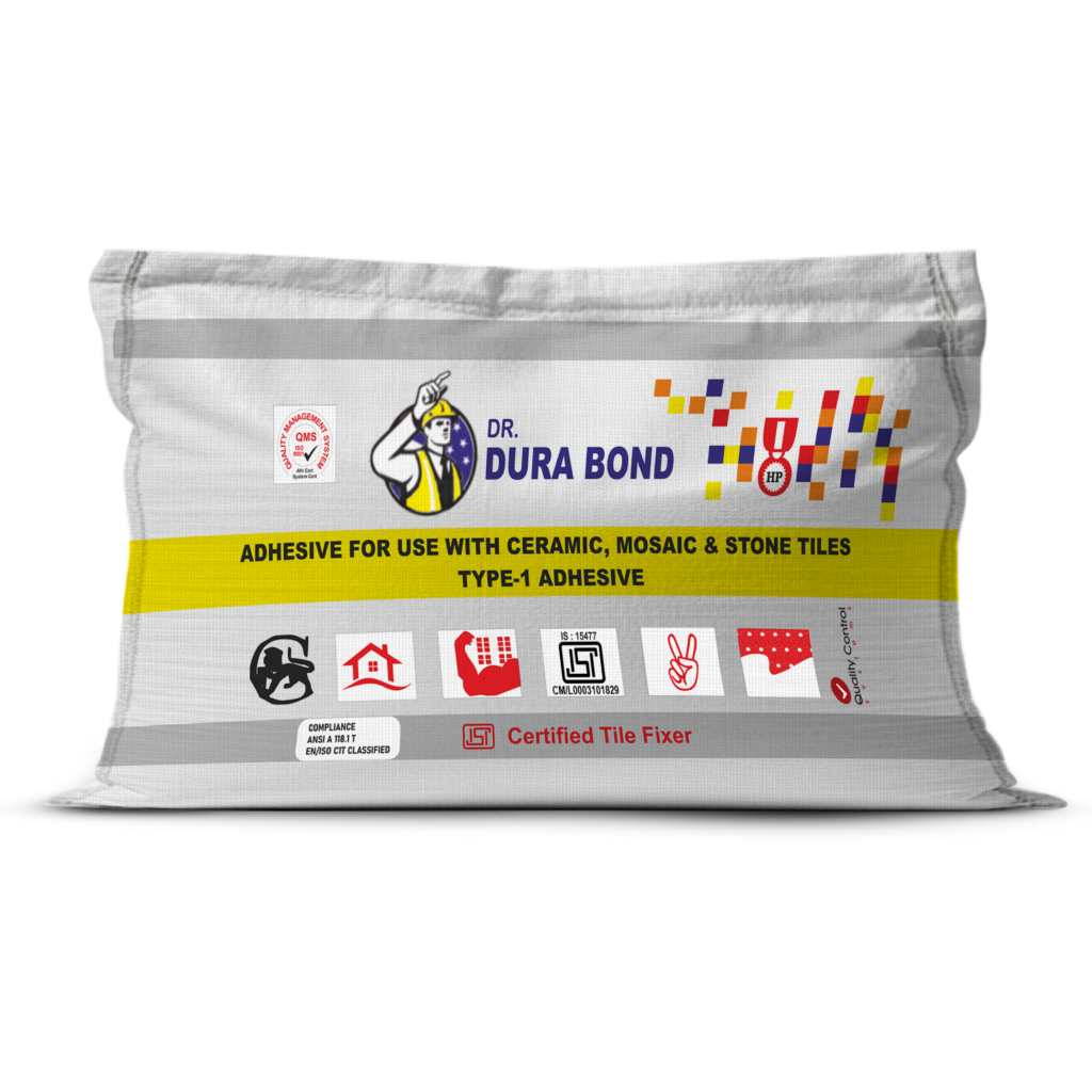 DR Dura Bond Silver Star Tile Adhesive 20Kg grey bag
