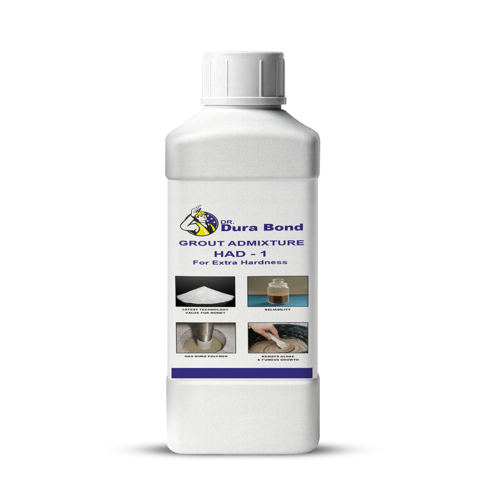 DR. Dura Bond Grout Admixture DR. Dura Bond Grout Admixture liquid additive bottle