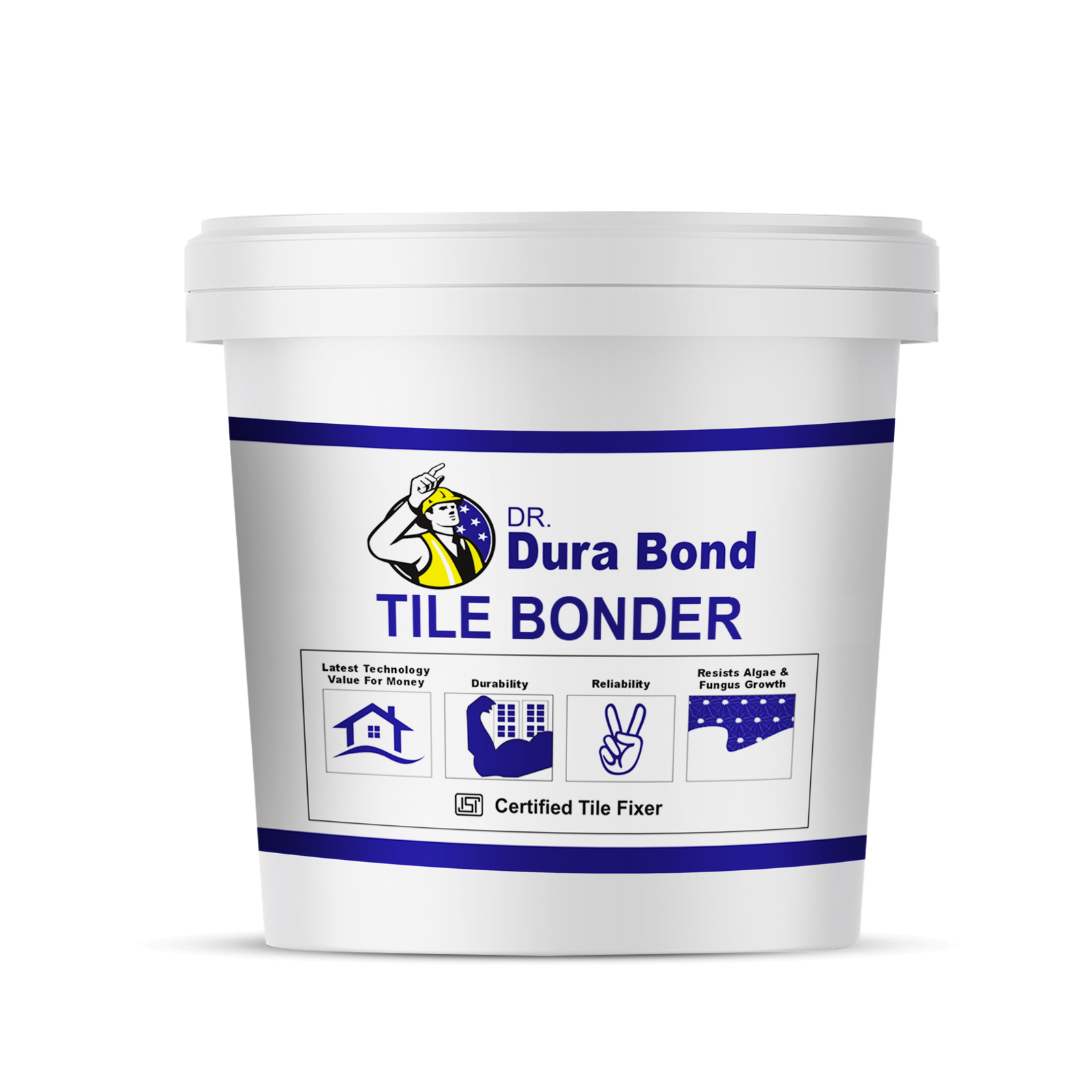 DR Dura Bond Tile Bonder DR Dura Bond Tile Bonder white bucket